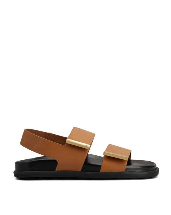 Tod's brown sandals in leather