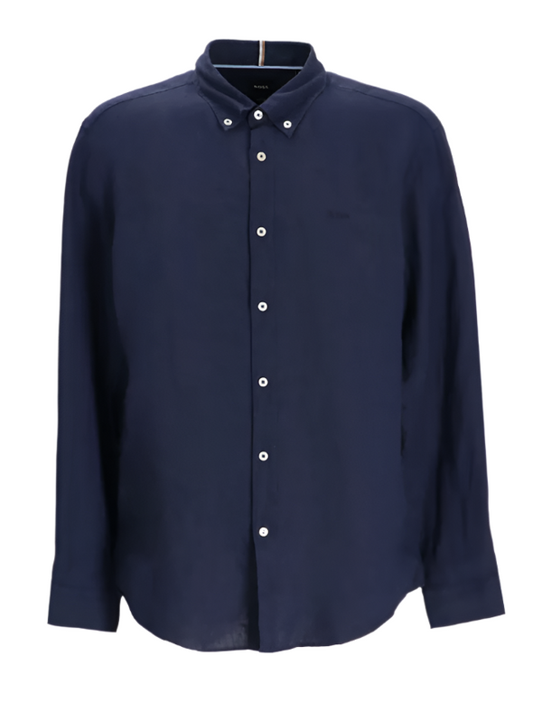 BOSS H-Roan linen shirt