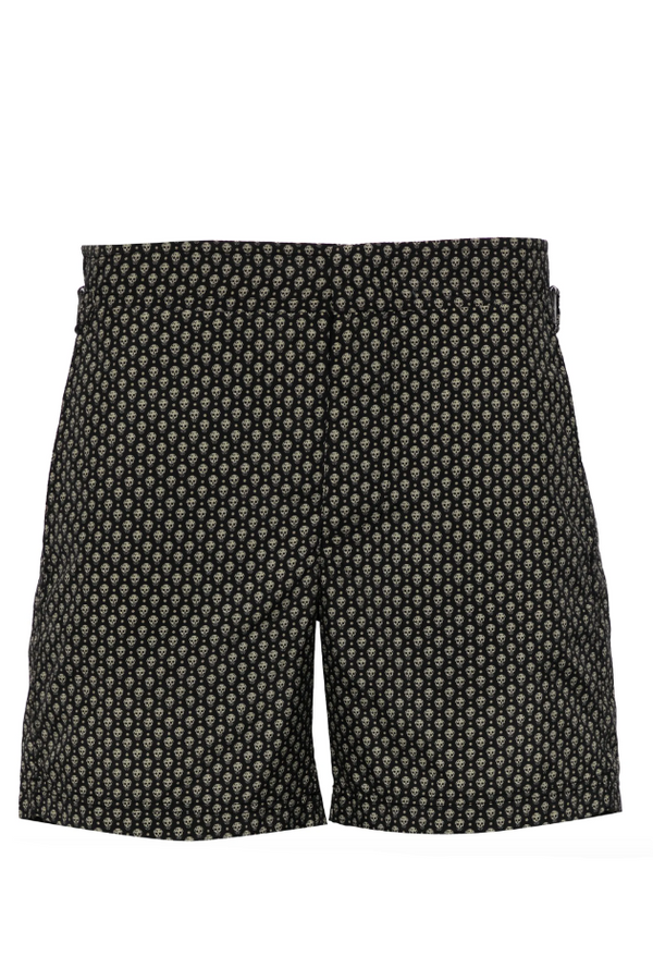 Alexander McQueen skull-print swim shorts