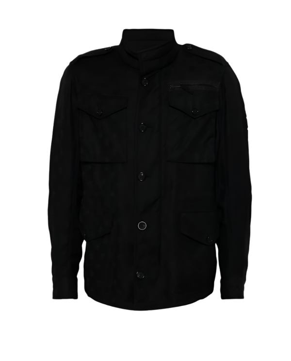 Alexander McQueen virgin wool military jacket