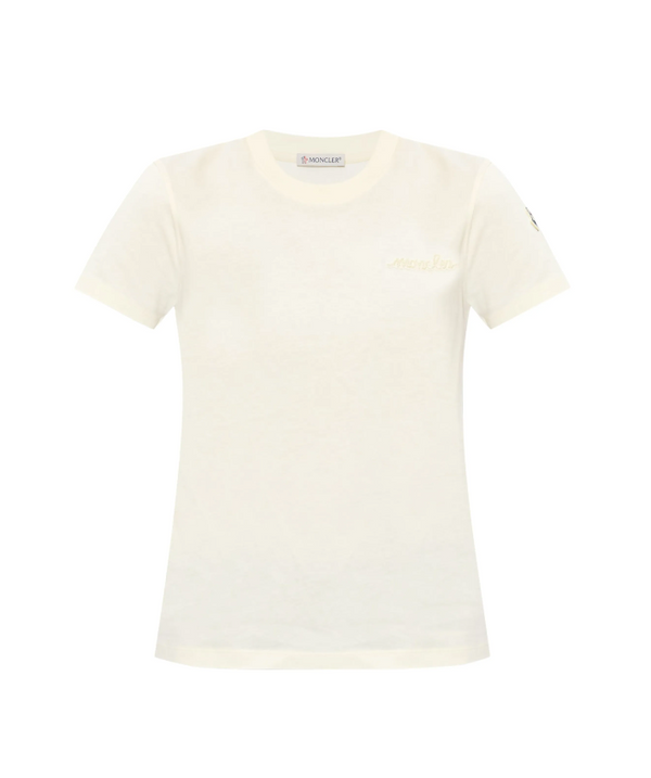 Moncler logo-embossed cotton T-shirt