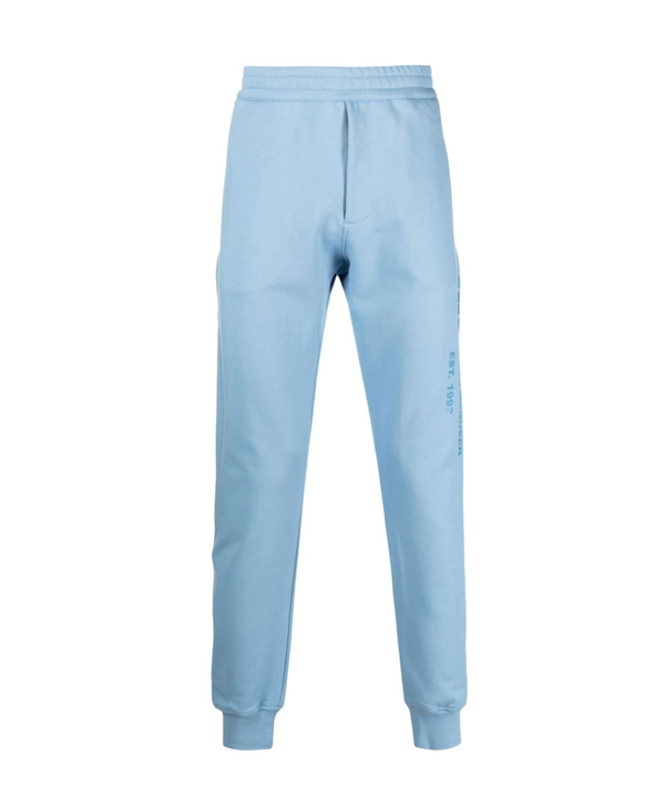 Alexander McQueen logo-print track pants