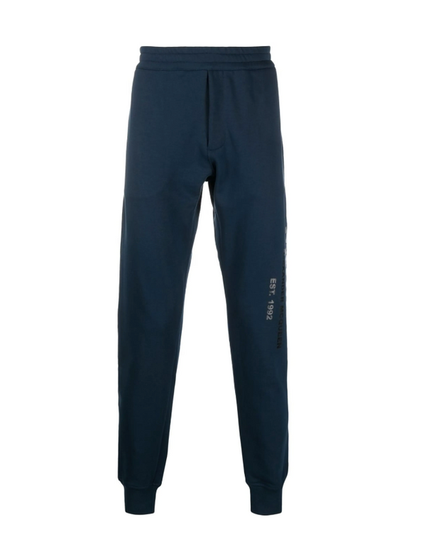 Alexander McQueen Graffiti logo-print track pants
