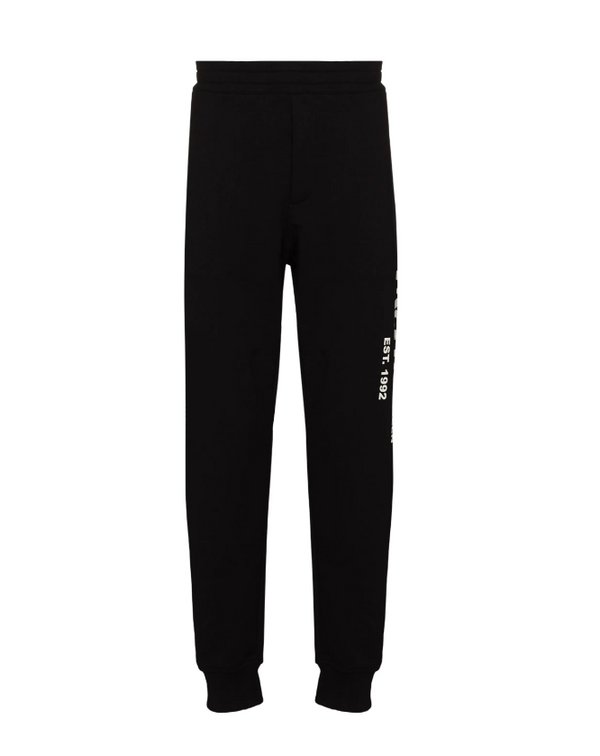 Alexander McQueen logo Graffiti print track pants