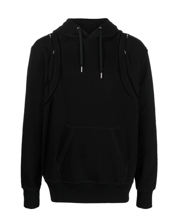Alexander McQueen long-sleeve cotton hoodie