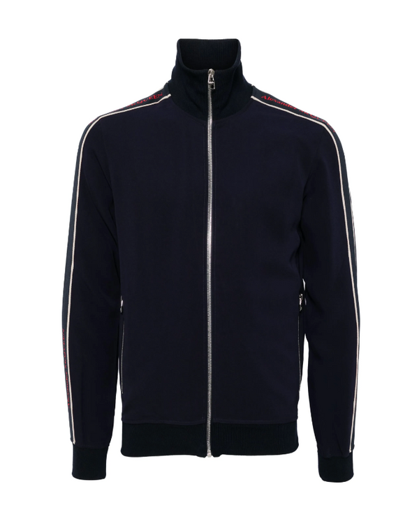 Alexander McQueen logo-print track jacket