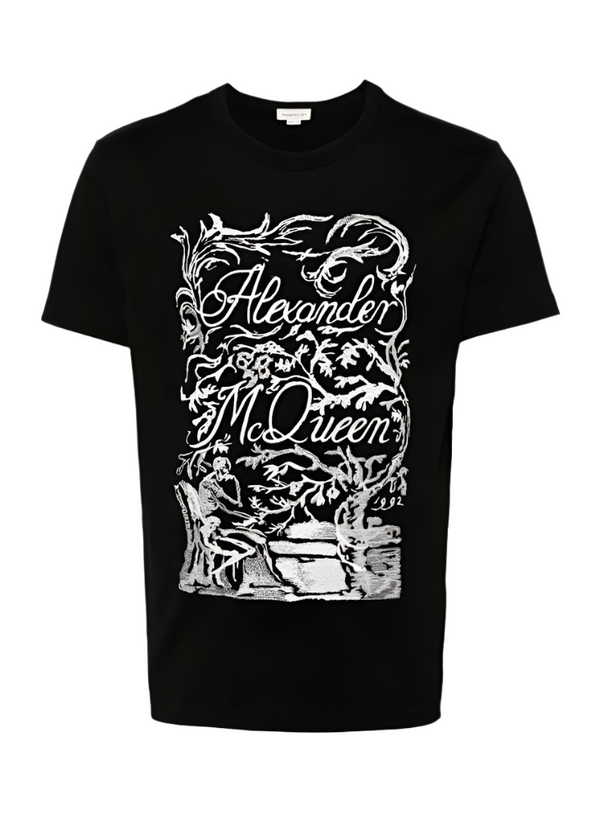 Alexander McQueen logo-print short-sleeved T-shirt