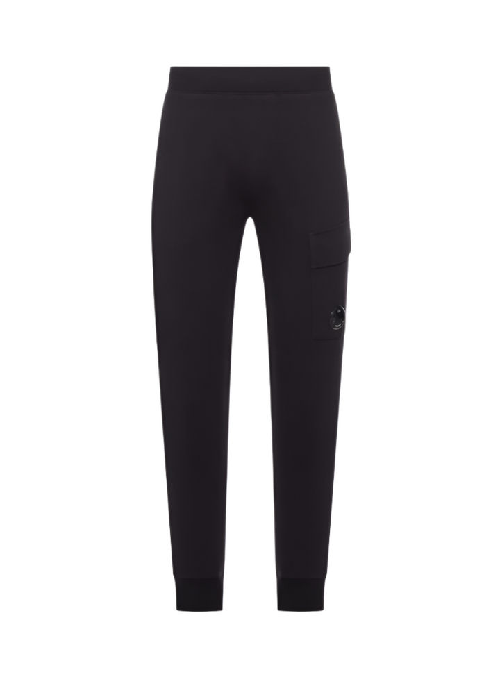 Black pants on a white background