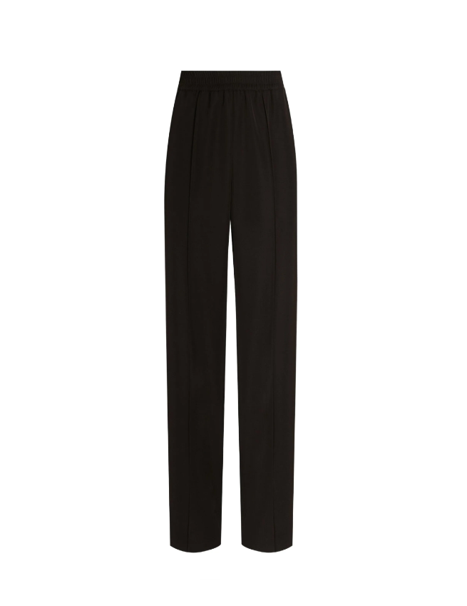 Black pants on a white background