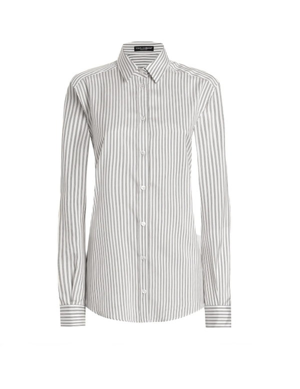 Striped shirt on a white background