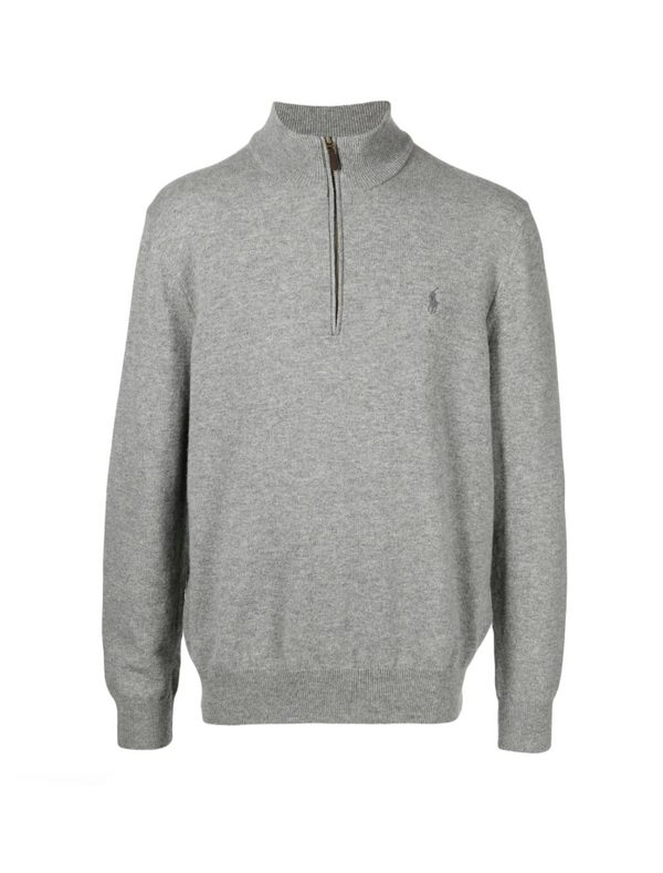 Polo Ralph Lauren logo-embroidered knitted jumper