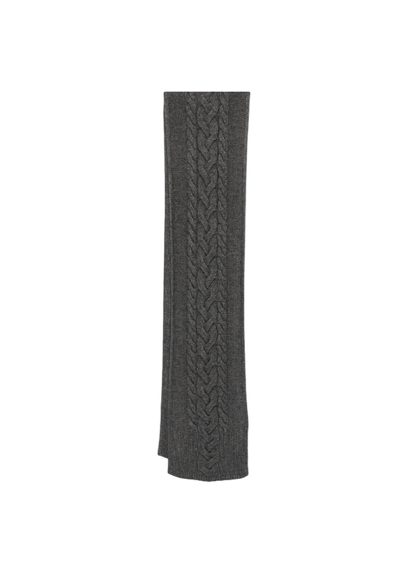 'S Max Mara cable-knit rib-trim scarf
