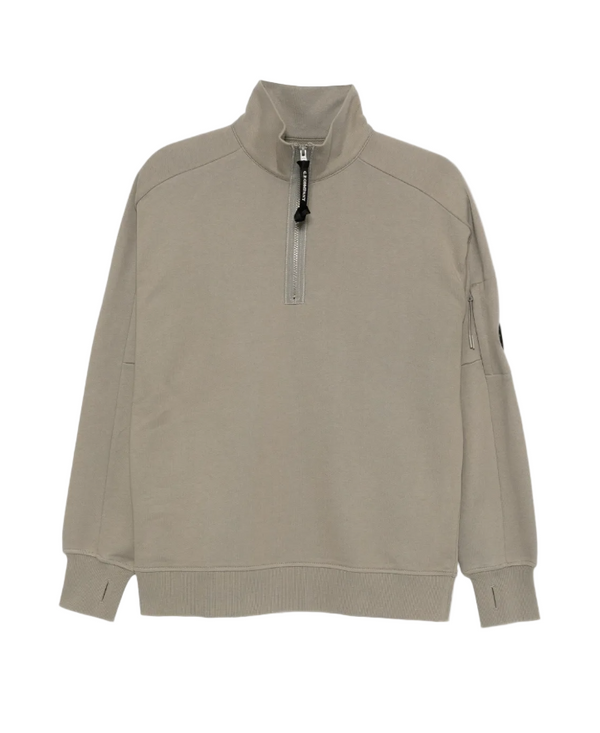 C.P. Company Diagonal Fleece Half Zipped Sweatshirt
