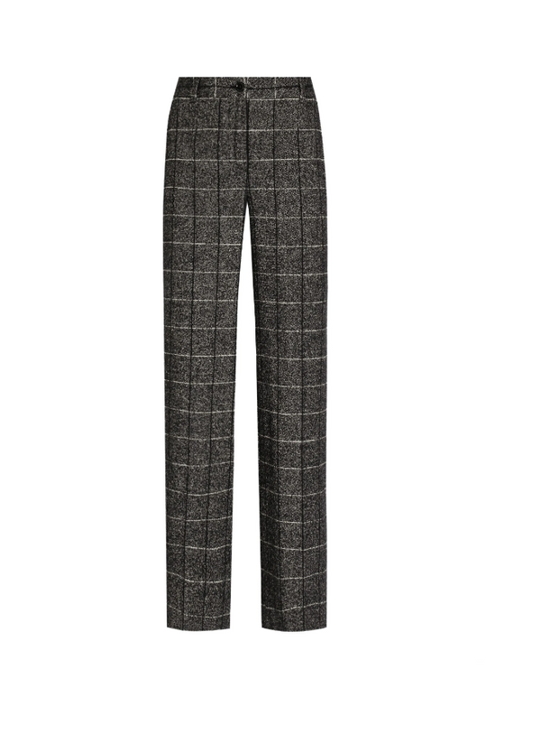 Dolce & Gabbana check-pattern trousers