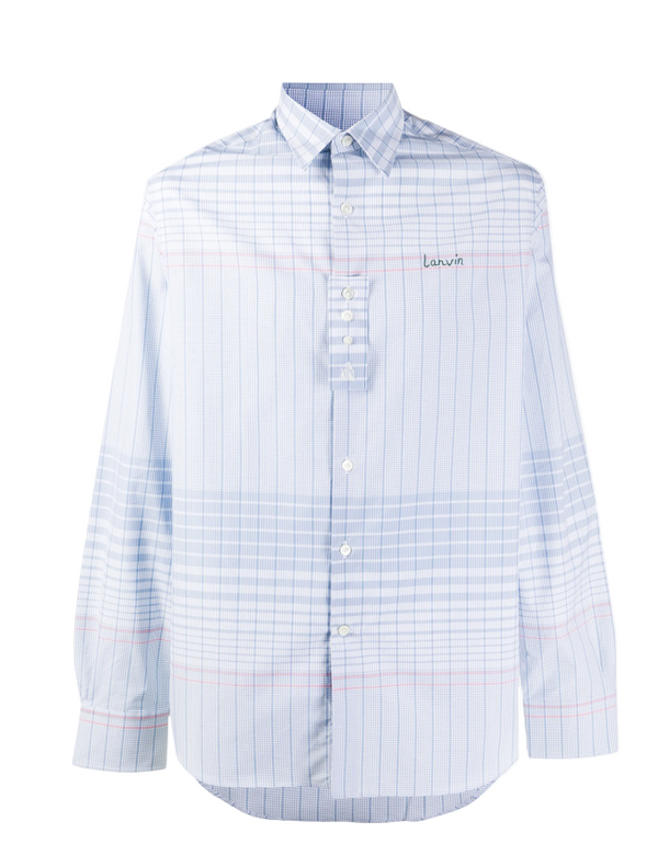 Lanvin Lanvin check-print shirt