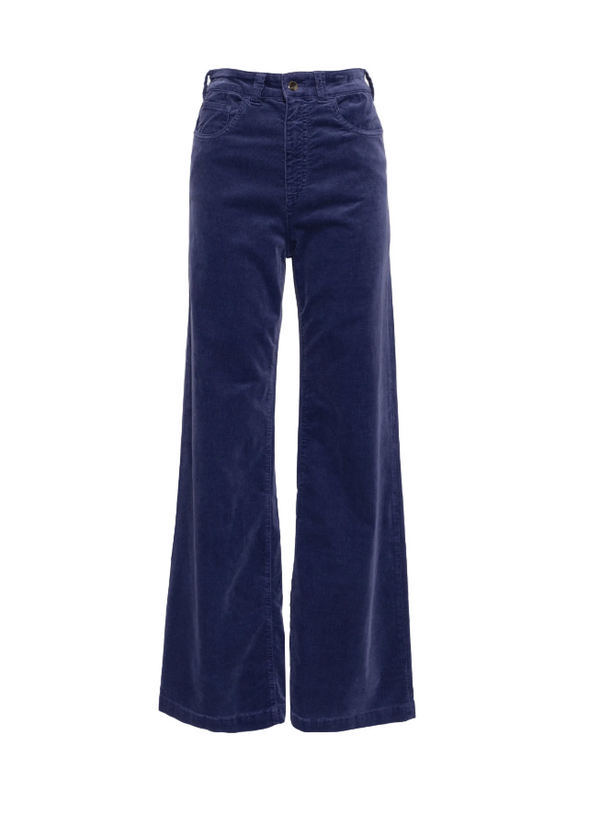 Emporio Armani high-rise corduroy palazzo pants