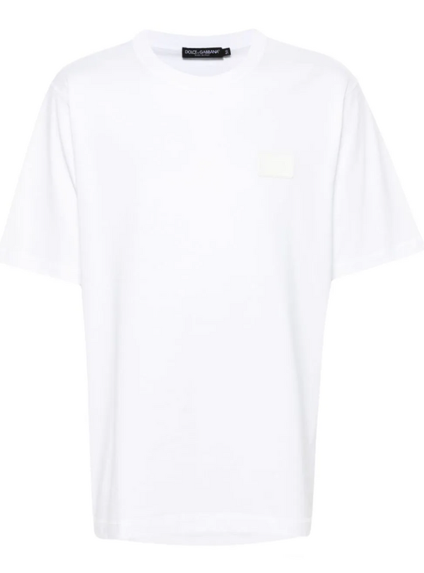 Dolce & Gabbana cotton jersey T-shirt with logo tag