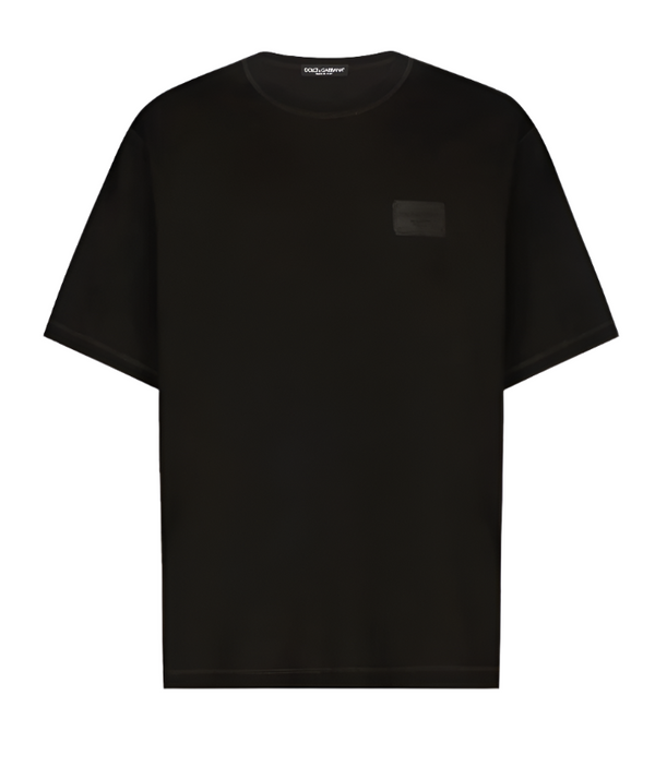 Dolce & Gabbana cotton jersey T-shirt with logo tag