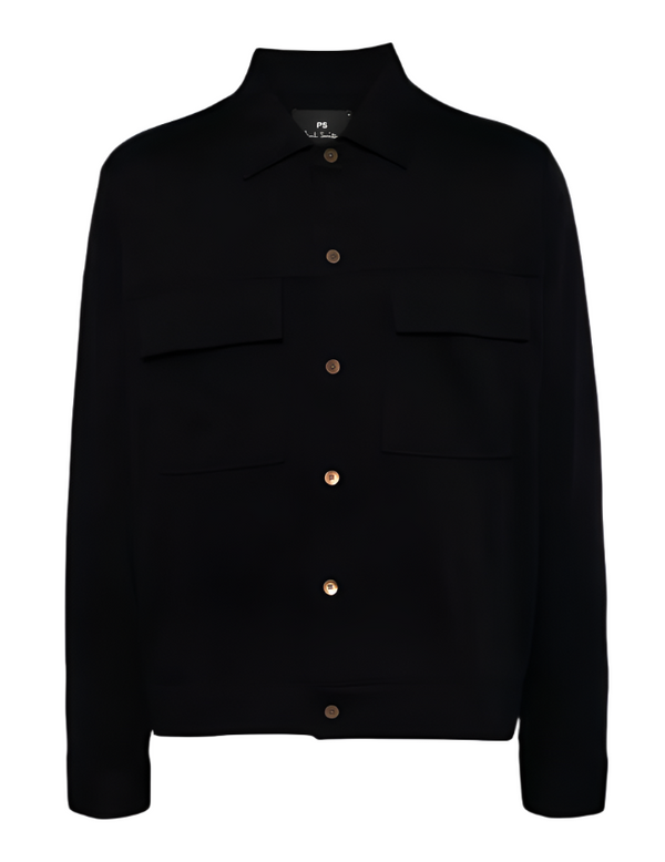 PS Paul Smith double-pocket long sleeves shirt