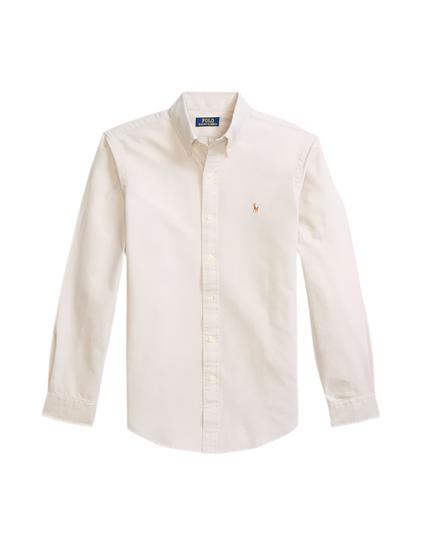 Polo Ralph Lauren logo-embroidered long-sleeve shirt
