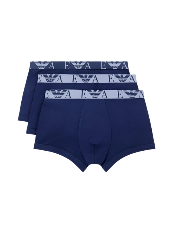 Emporio Armani logo-waistband cotton briefs (pack of three)