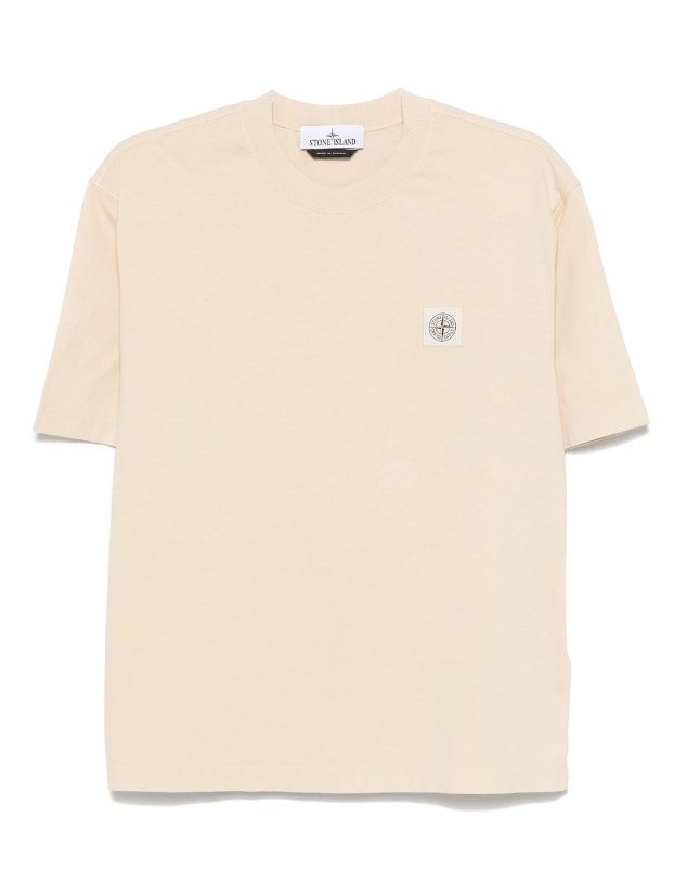 Stone Island Compass-motif cotton T-shirt