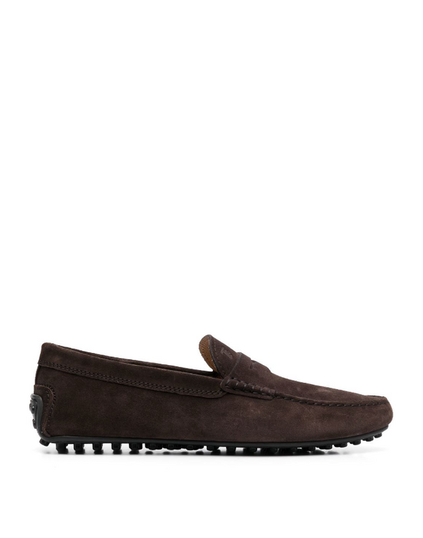 Tod's
City Gommino suede loafers