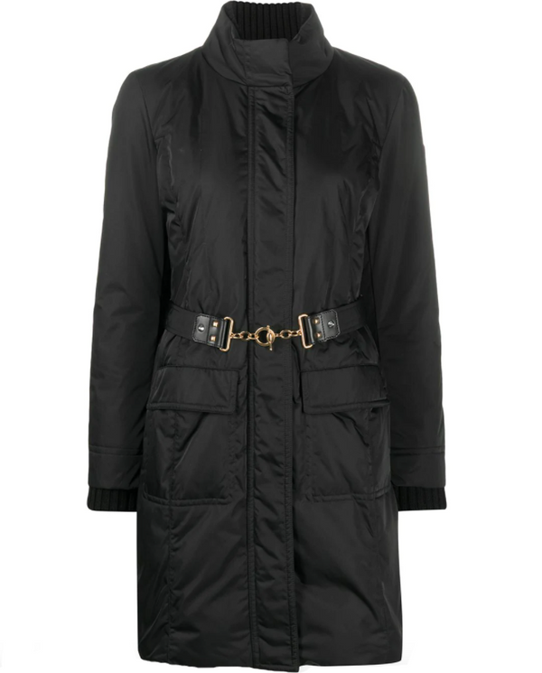 Gucci belted padded coat