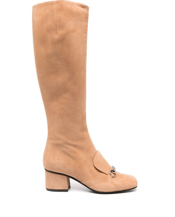 Gucci Horsebit-detail knee-length boots