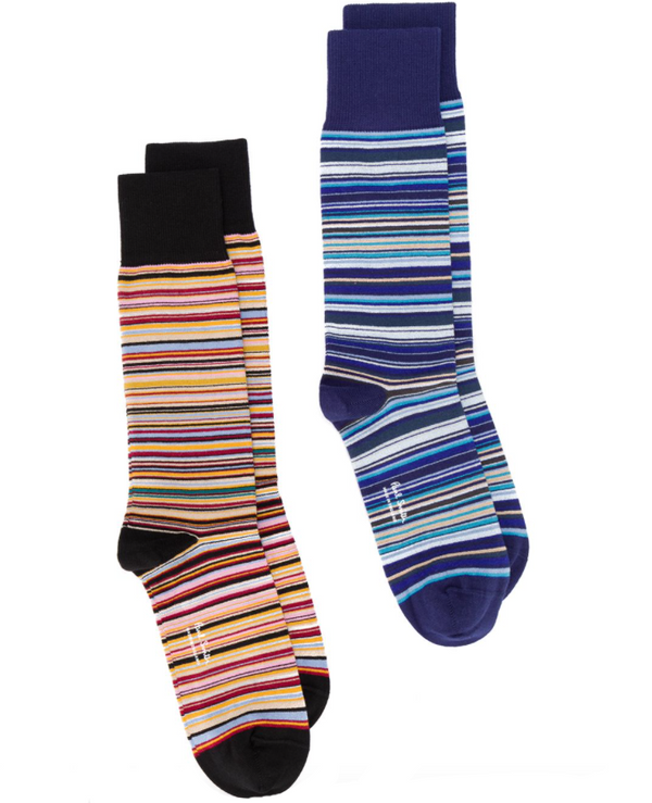 Paul Smith striped set-of-two socks