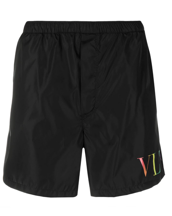 Valentino VLTN-print swim shorts