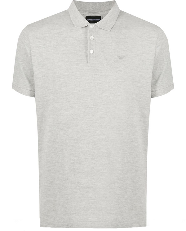 Emporio Armani short-sleeved logo polo shirt