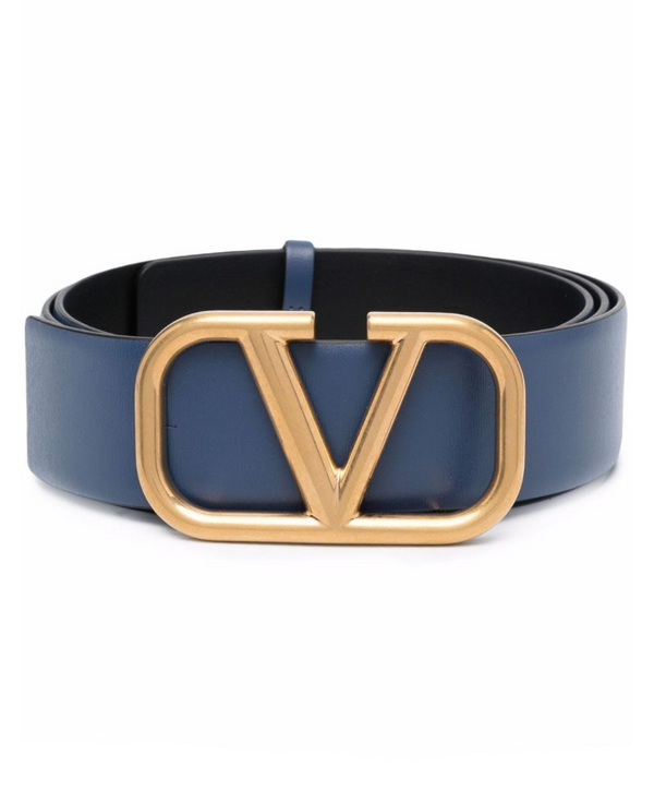 Valentino Garavani VLOGO-plaque adjustable belt