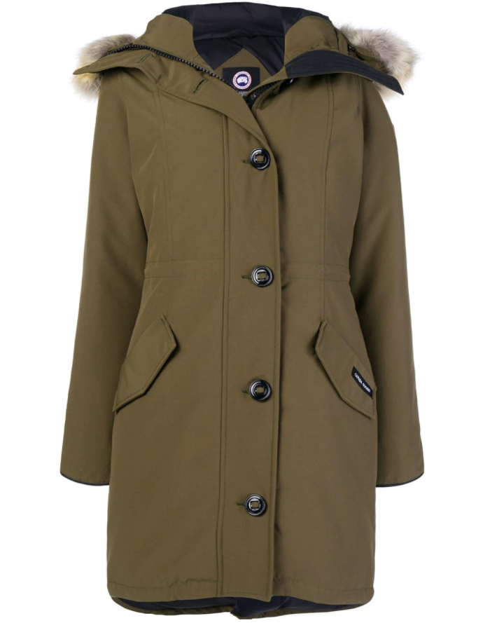 Rossclair parka military on sale green