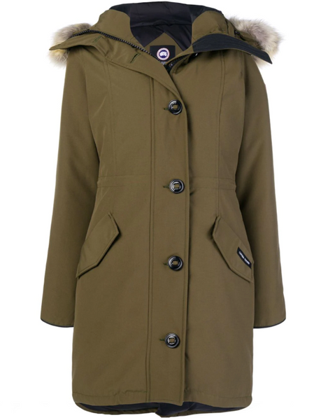 Canada Goose Rossclair military green parka – Profile Fashion
