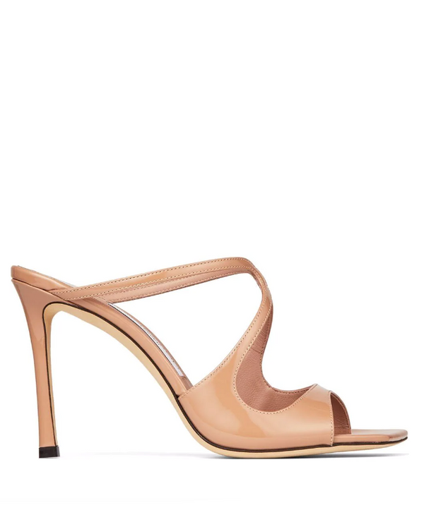 Jimmy Choo Anise 95mm cut-out detail mules
