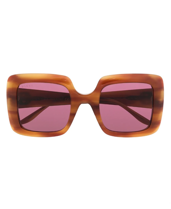 Gucci Eyewear square-frame logo-detail sunglasses