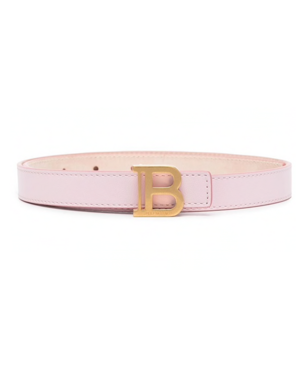 Balmain logo buckle belt