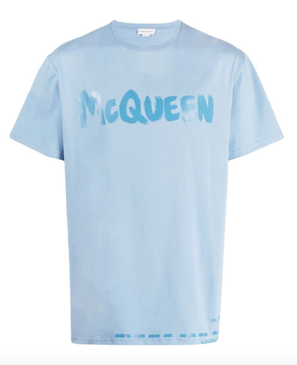 Alexander McQueen logo-print short-sleeve T-shirt