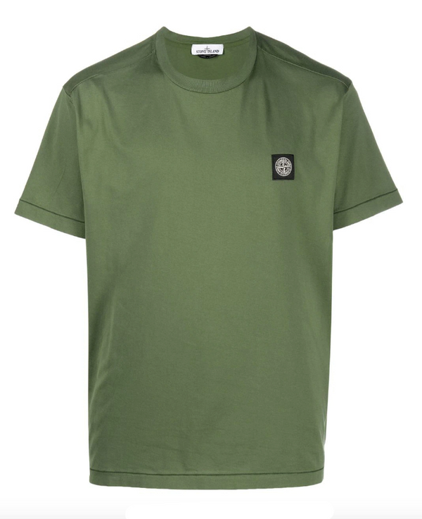Stone Island Compass-motif cotton T-shirt