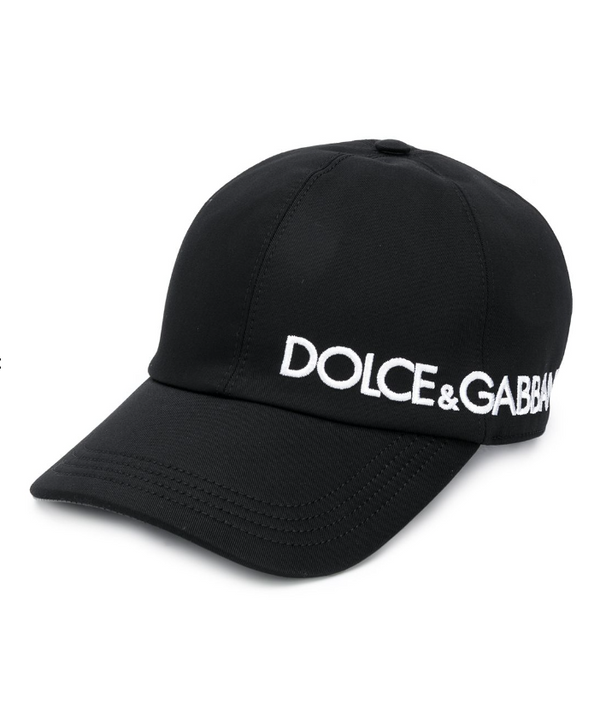 Dolce & Gabbana logo printed baseball cap