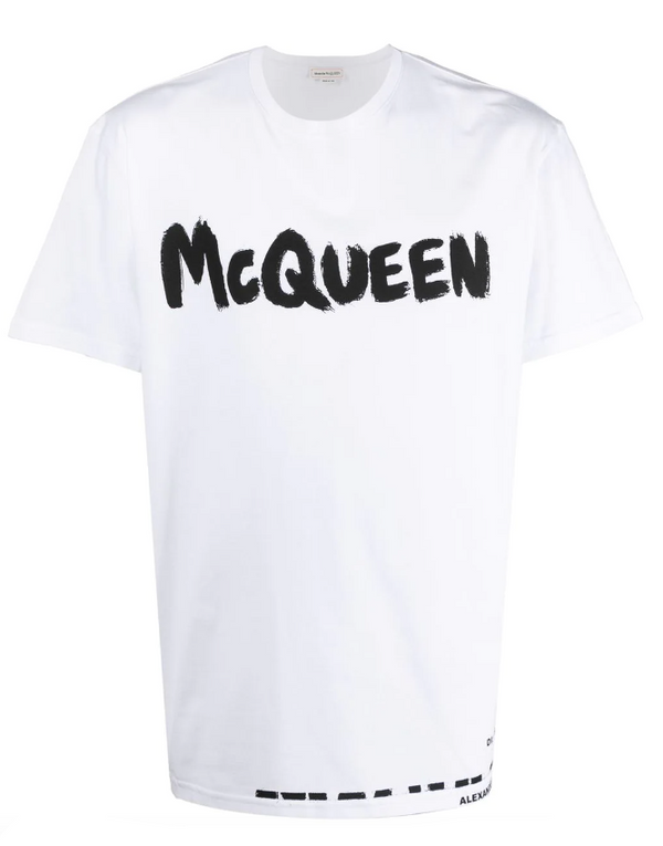 Alexander McQueen logo-print short-sleeve T-shirt