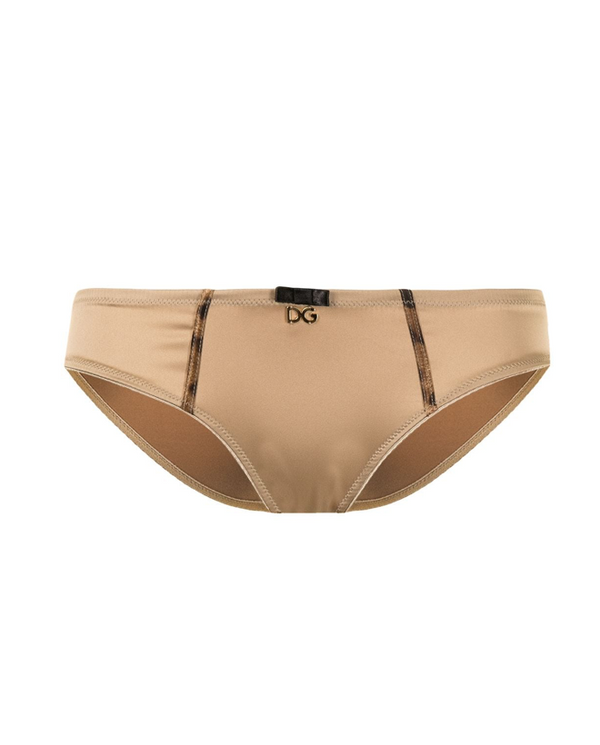 Dolce & Gabbana logo-plaque thong