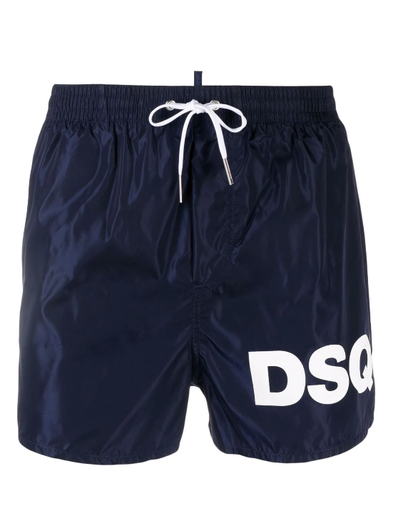Dsquared2 logo-print swim shorts