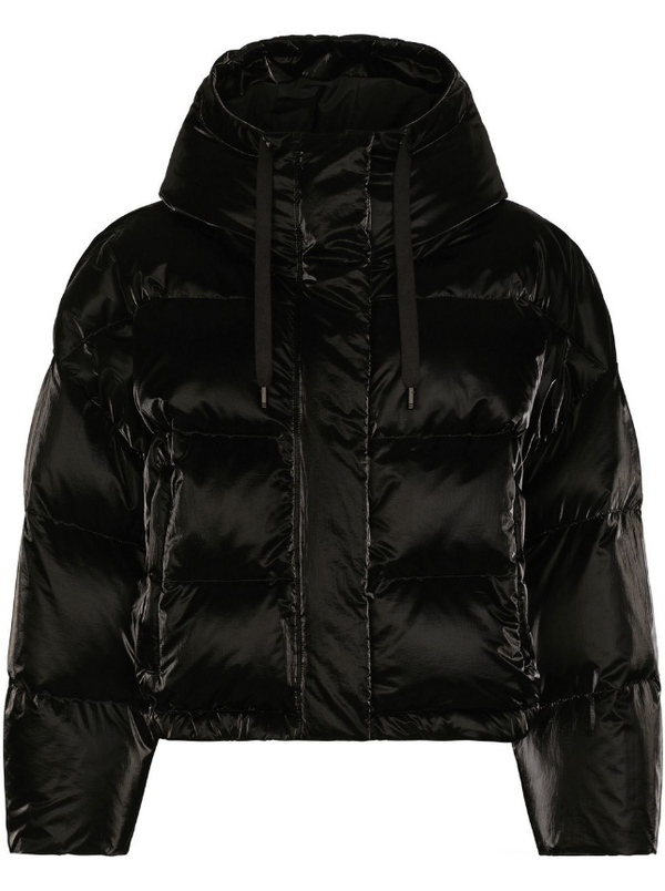 Dolce & Gabbana coated puffer jacket