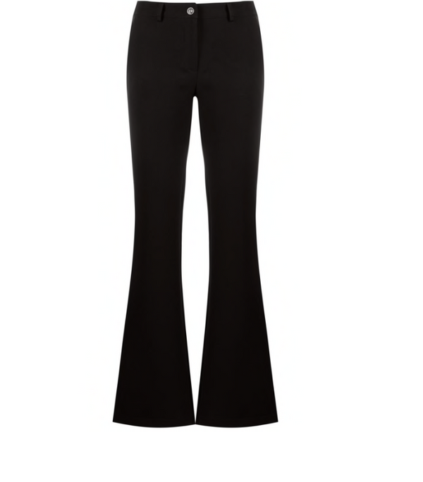 Versace Jeans Couture mid-rise bootcut trousers