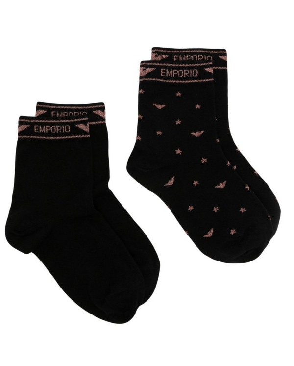 Emporio Armani intarsia-knit ankle socks