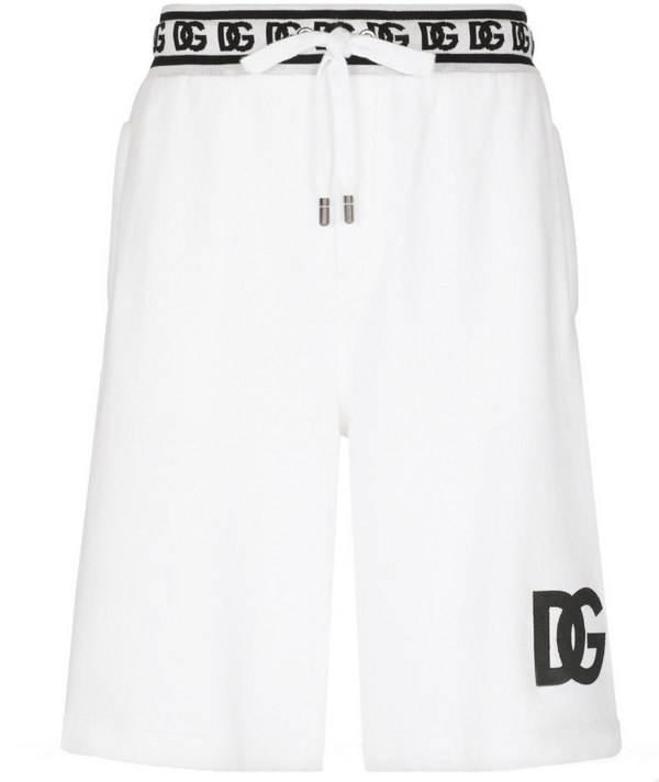 Dolce & Gabbana jogging shorts with DG embroidery and DG Monogram