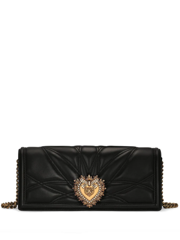 Dolce & Gabbana quilted nappa leather Devotion baguette bag