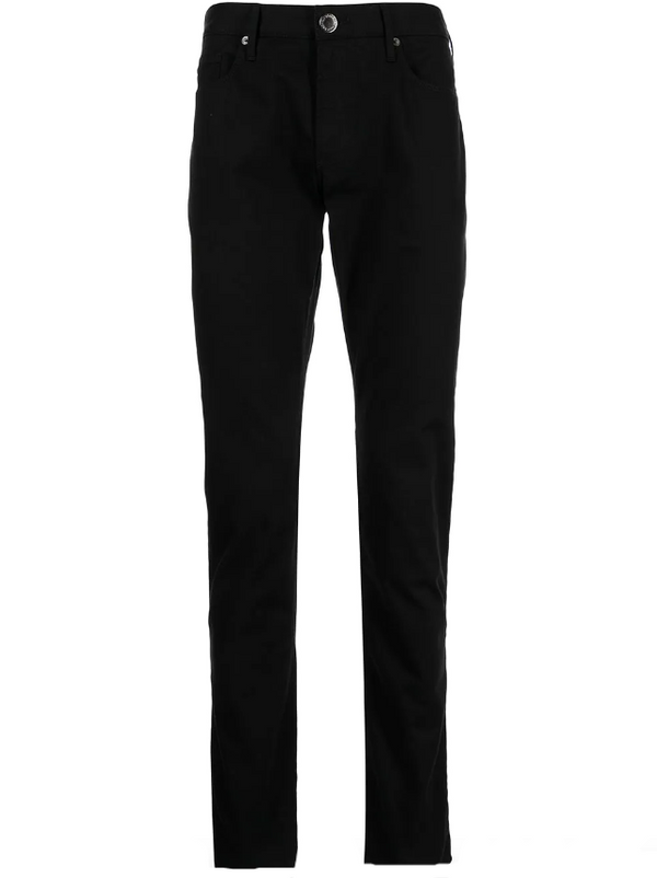 Emporio Armani J06 Slim-fit, stretch-gabardine jeans